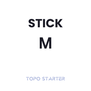 Stick Größe M
